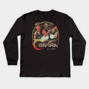 Contra 1987 Kids Long Sleeve T-Shirt